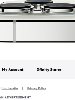 a device with two circles on it