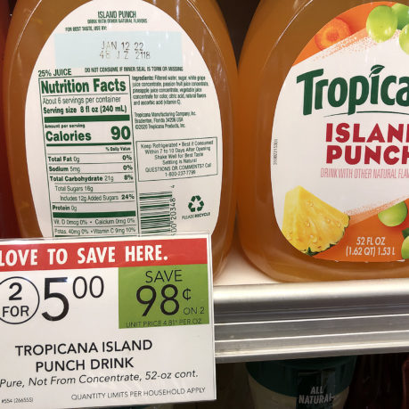 Tropicana punch