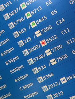 United Airlines schedule