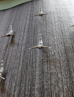 Dubai Mall Waterfall Wall United Arab Emirates