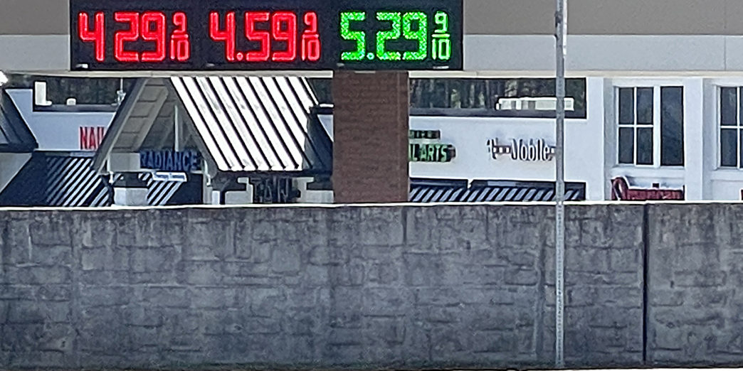 Gasoline station prices