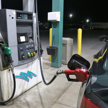 Gasoline fuel pump