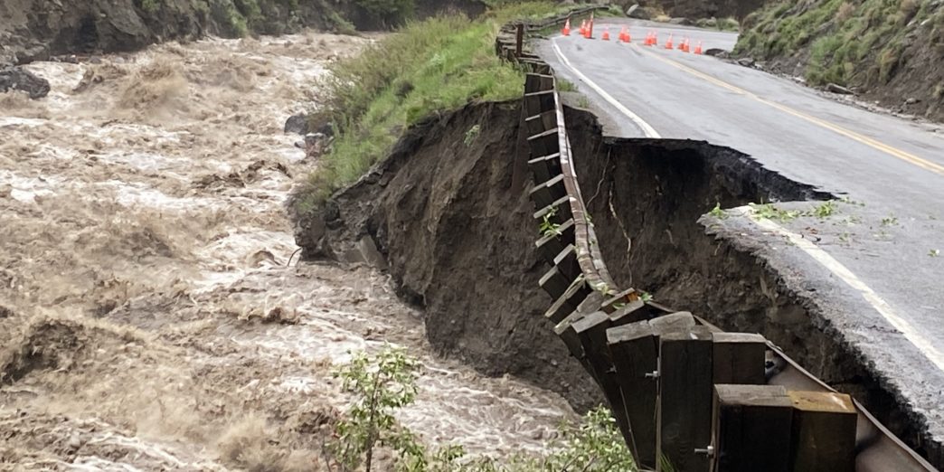 Yellowstone National Park flooding