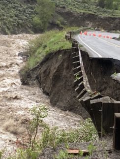 Yellowstone National Park flooding