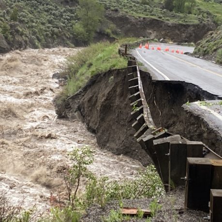 Yellowstone National Park flooding