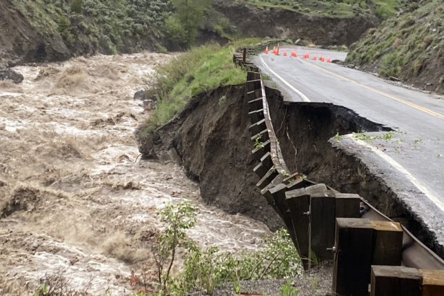 Yellowstone National Park flooding