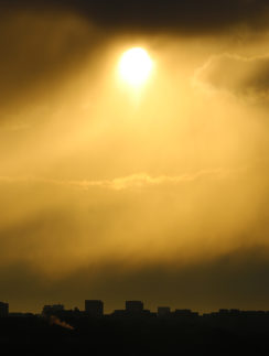 Tallinn Estonia sky sun clouds