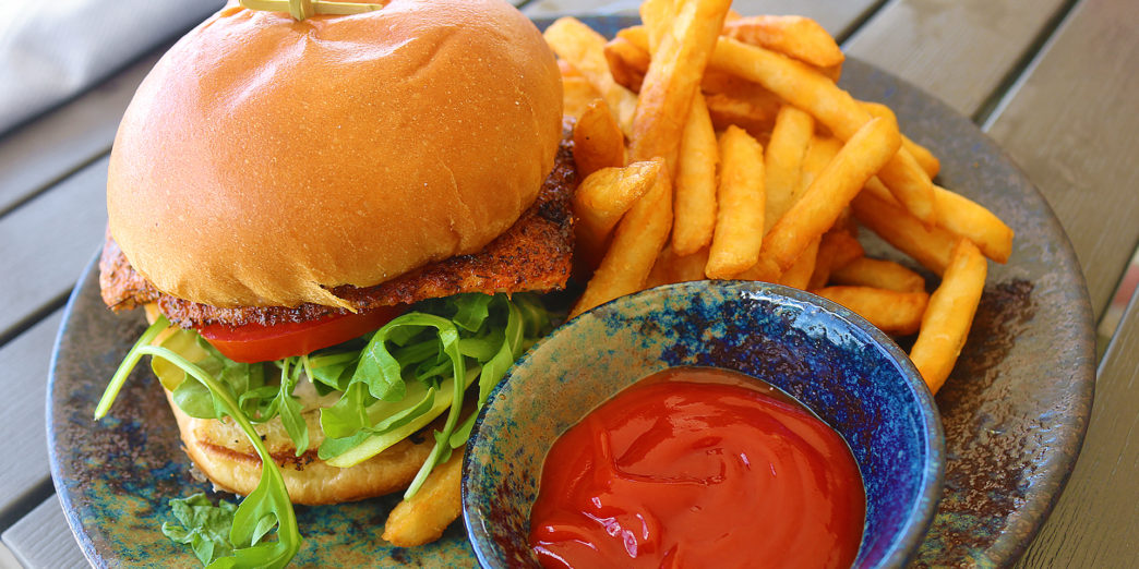 Fish sandwich food meal