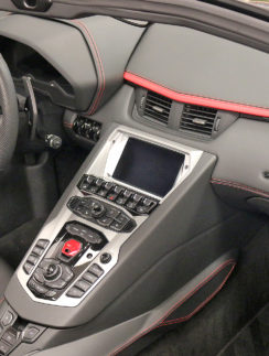 the interior of a car