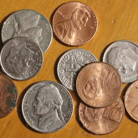 36 cent coin money