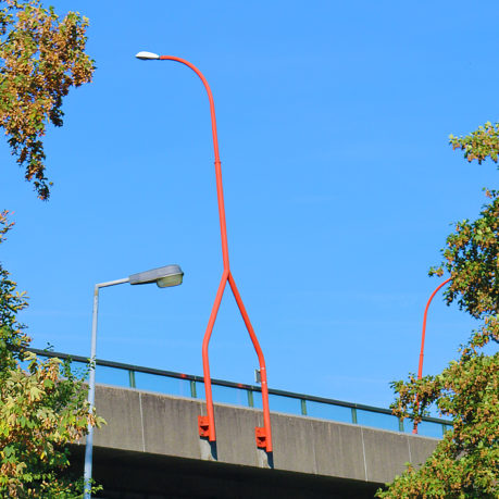 Luxembourg street light