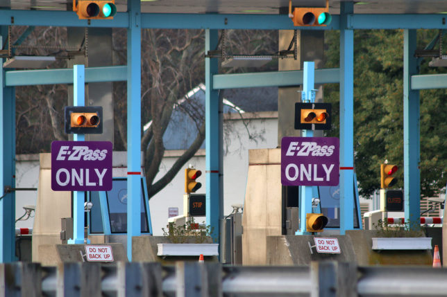 Toll booth