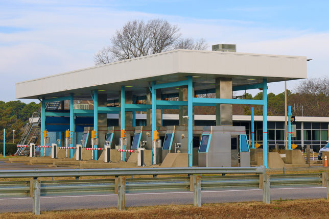 Toll booth