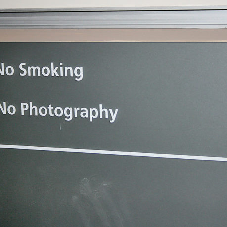 a sign on a wall
