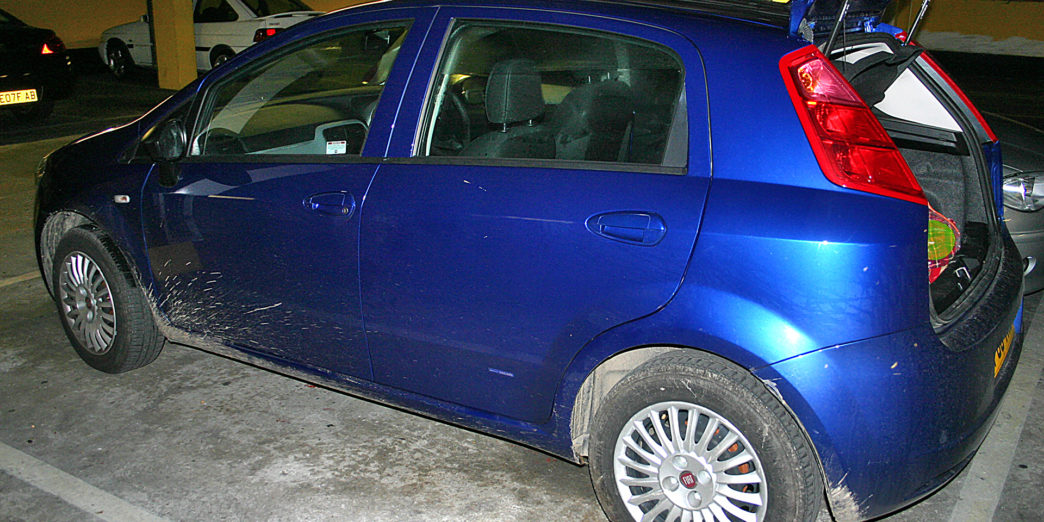 Fiat rental car England