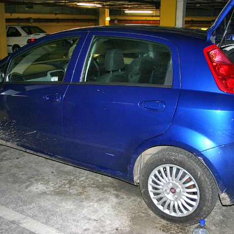 Fiat rental car England