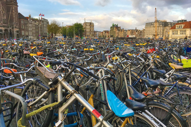 Bicycles Amsterdam Netherlands