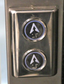 a close up of buttons