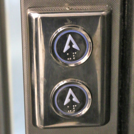 a close up of buttons
