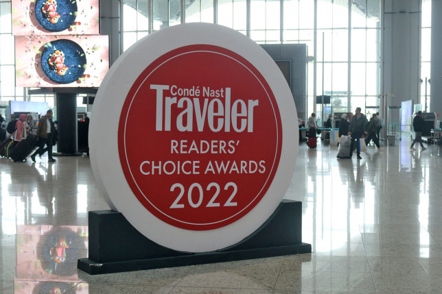 Condé Nast Traveller Award Istanbul Airport