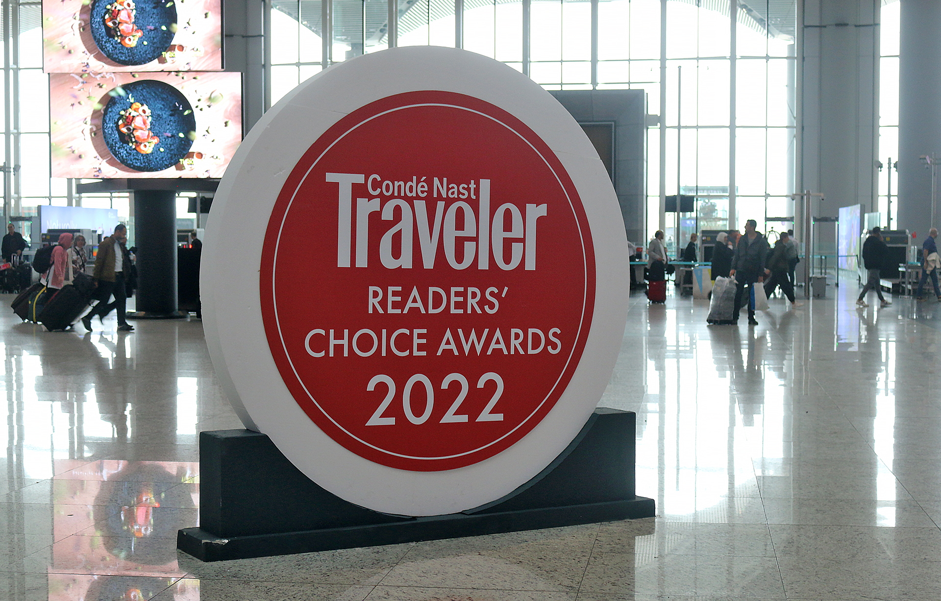 Condé Nast Traveller Award Istanbul Airport