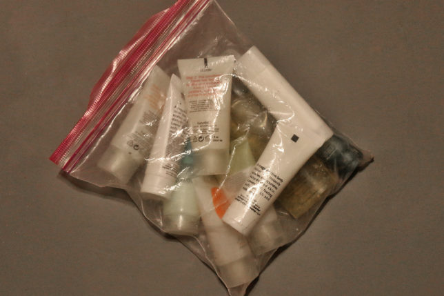 Liquids gels bag