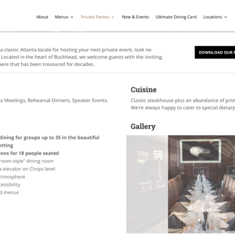 a screenshot of a website
