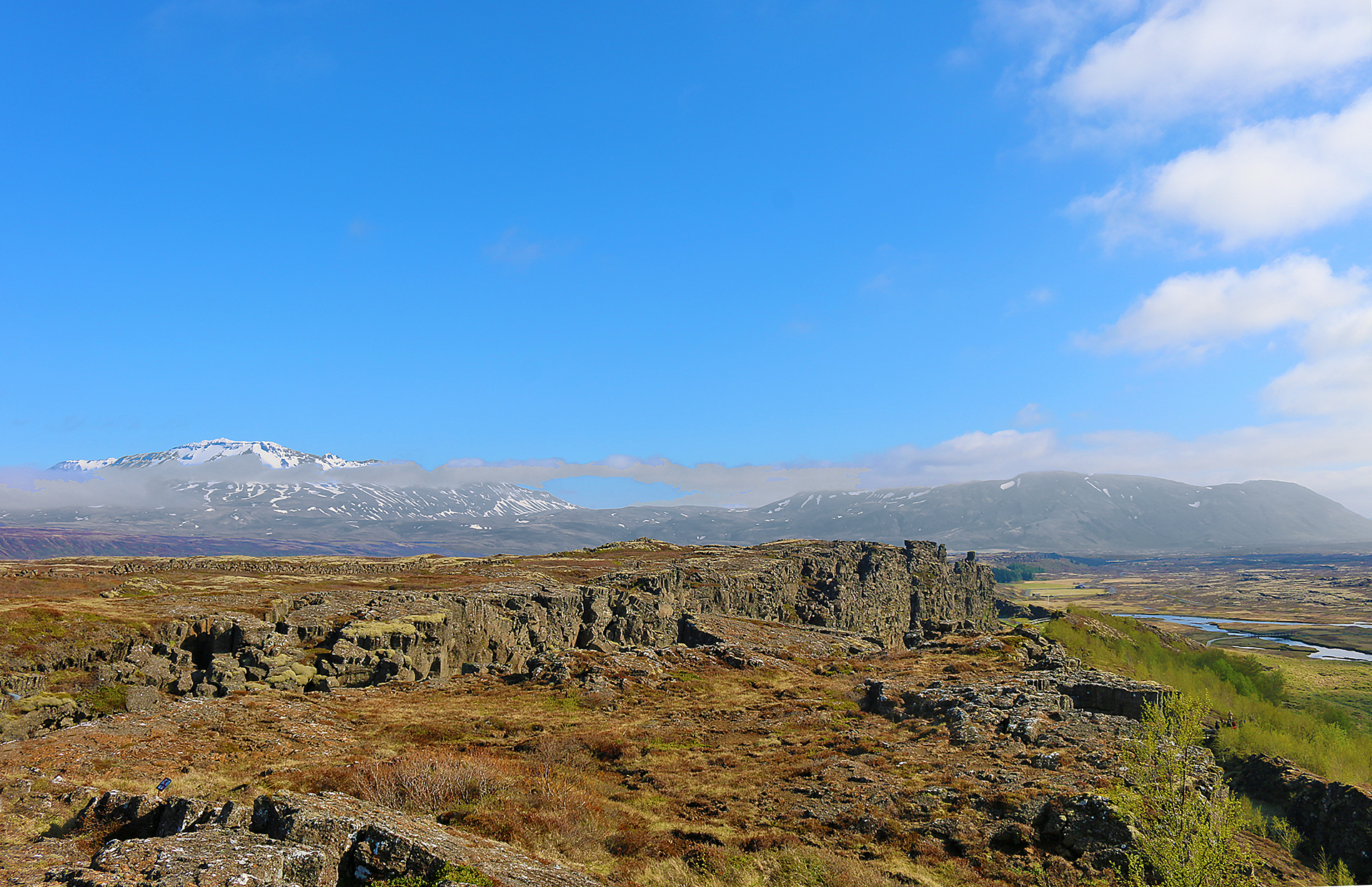 Hakið Þingvellir National Park Iceland