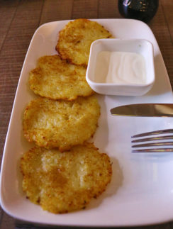 Minsk Belarus potato latkes pancakes