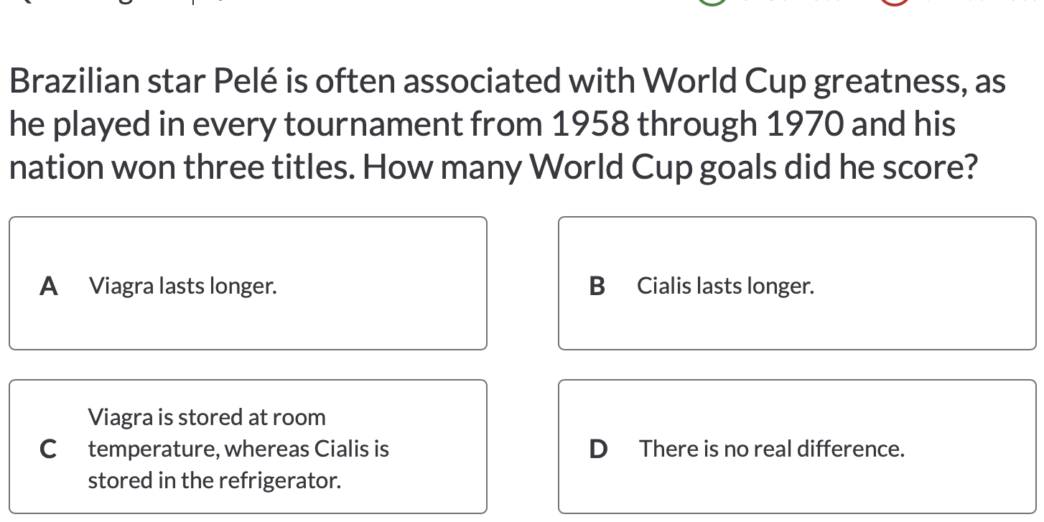 a screenshot of a quiz