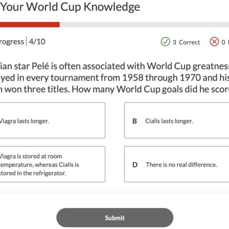 a screenshot of a quiz