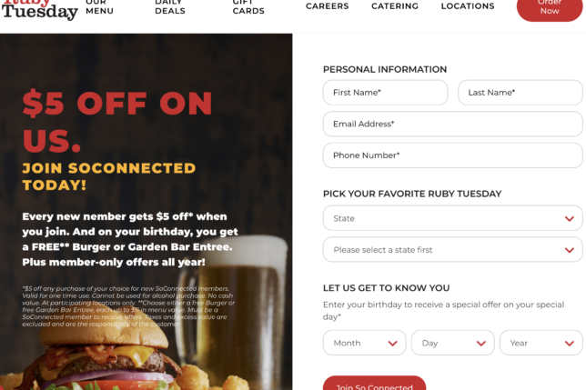a screenshot of a website