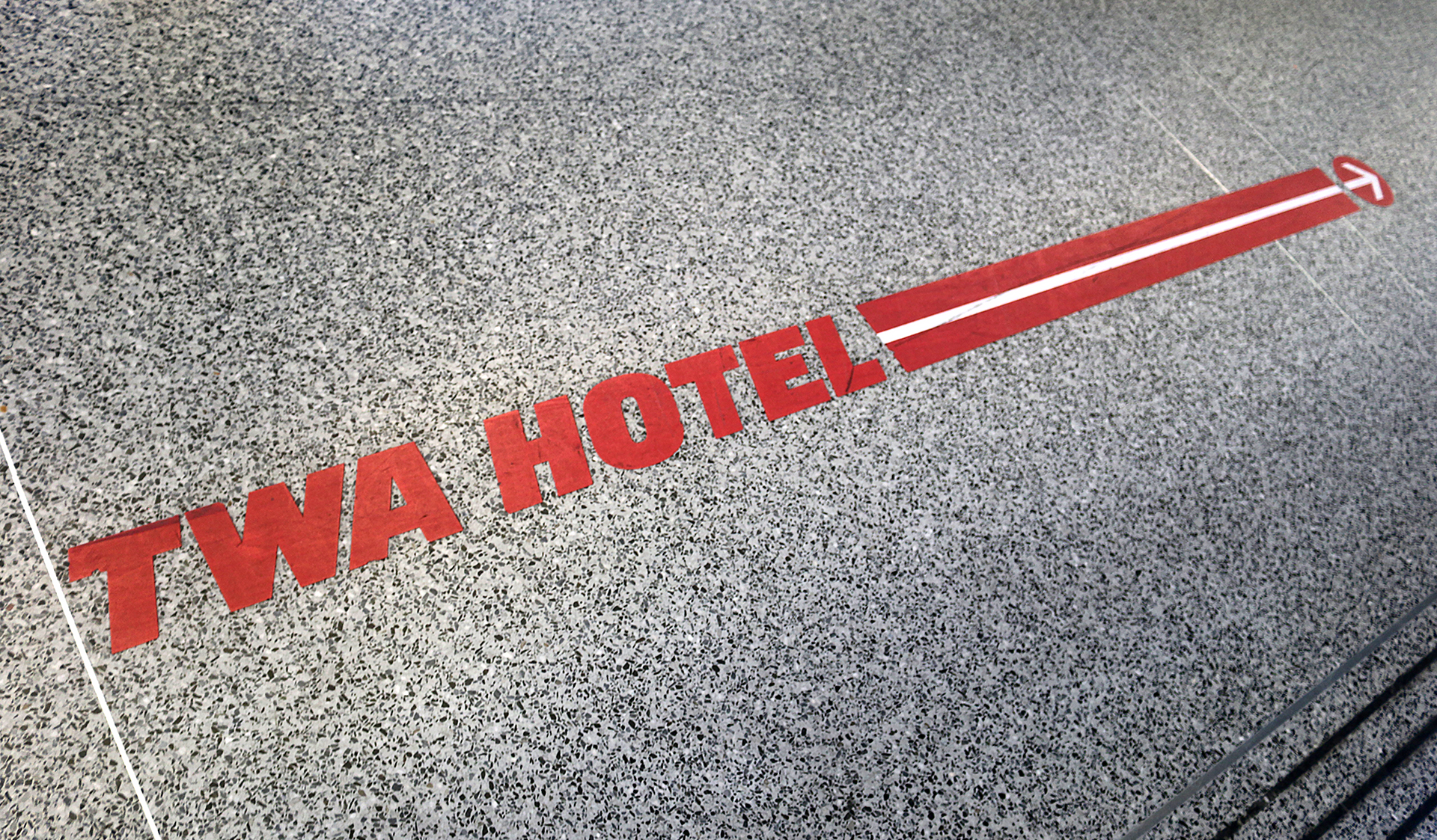 TWA Hotel advertising