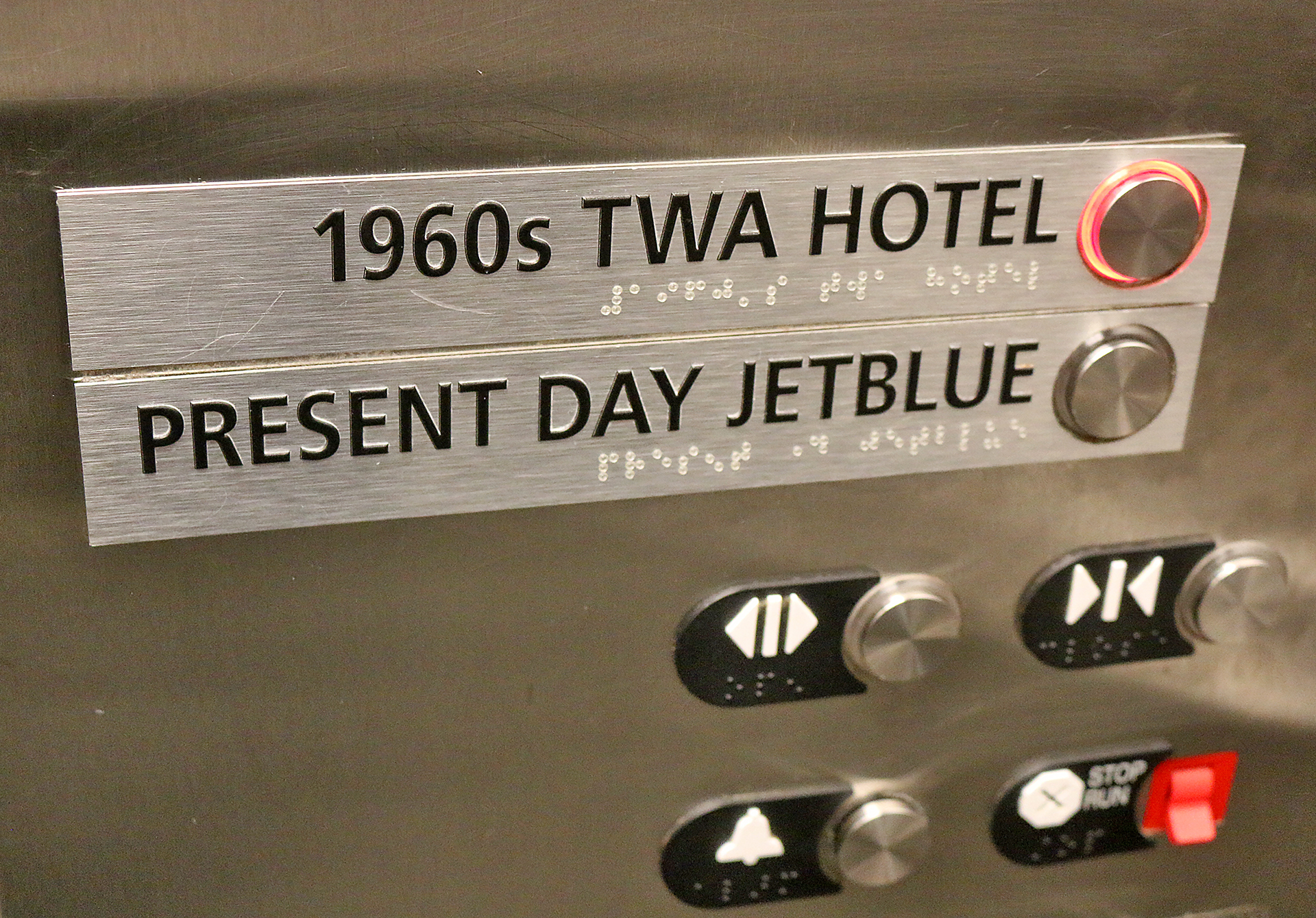TWA Hotel elevator