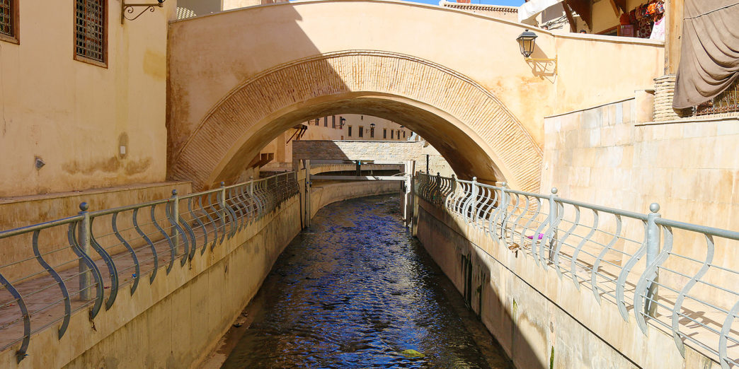 Oued Bou Khrareb in Fes in Morocco