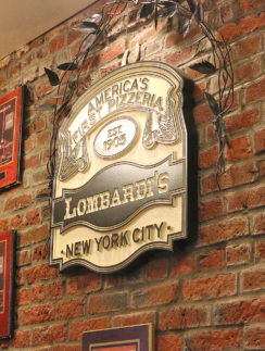 Lombardi’s pizza