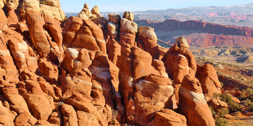 Fiery Furnace Viewpoint Arches National Park Utah