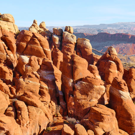 Fiery Furnace Viewpoint Arches National Park Utah