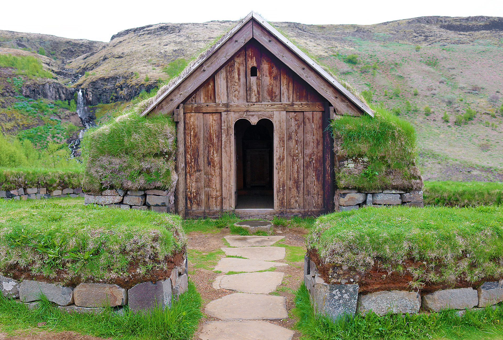 Þjóðveldisbærinn Commonwealth Farm Settlement Iceland