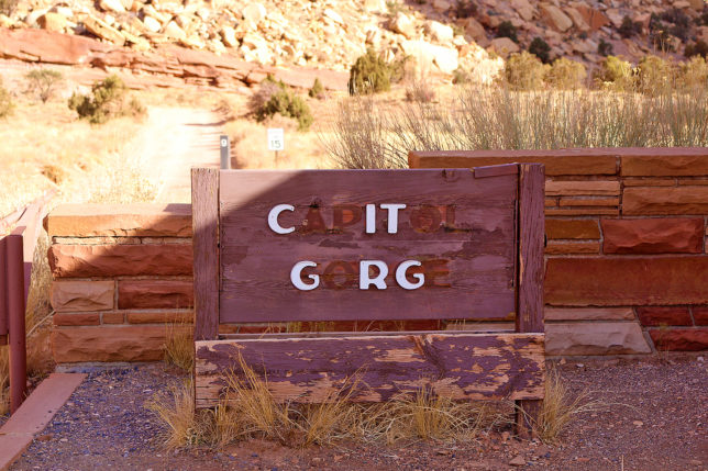 Capitol Reef National Park Utah
