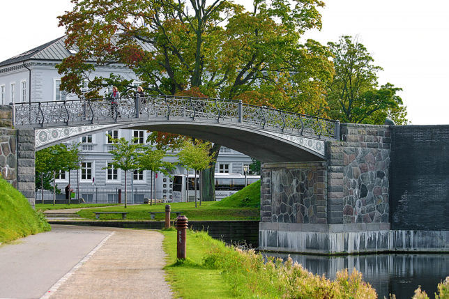 Gefionbroen in Copenhagen Denmark