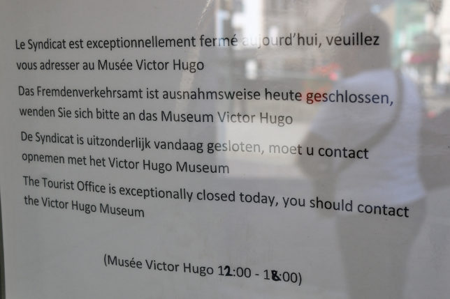 a sign with text on it