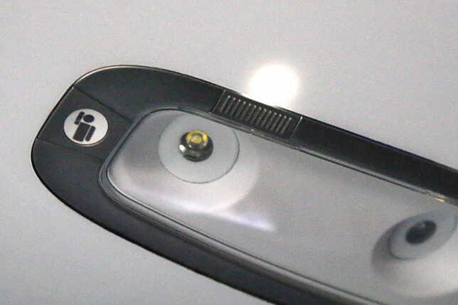 Flight attendant call button