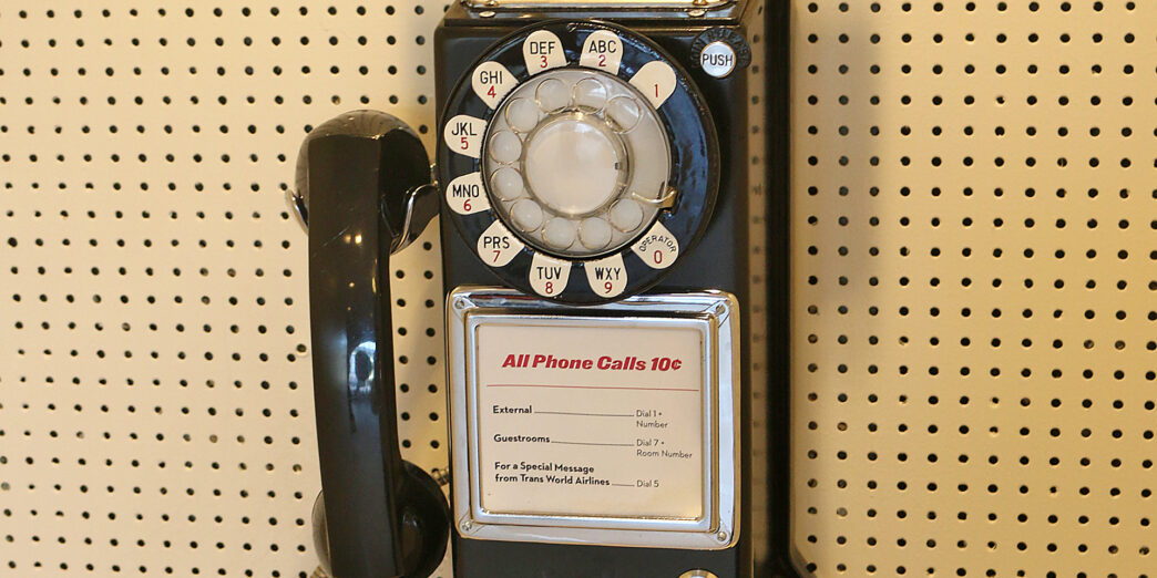 TWA Hotel pay telephone