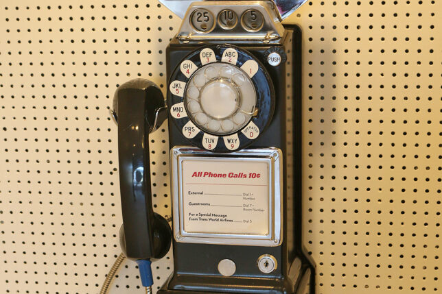 TWA Hotel pay telephone