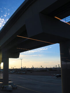 Phoenix Sky Train Elevated Track