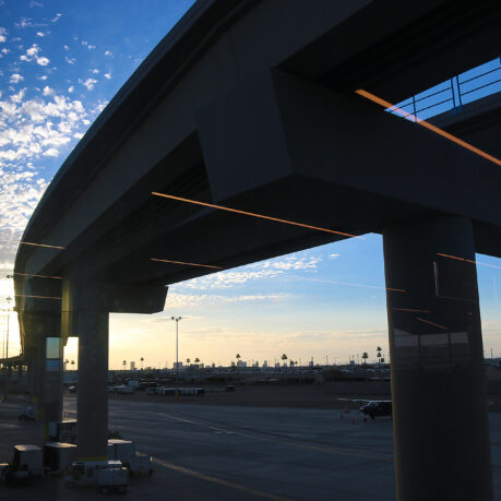 Phoenix Sky Train Elevated Track