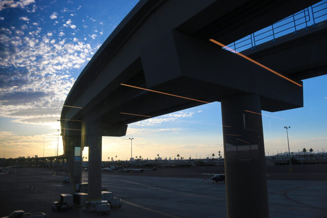 Phoenix Sky Train Elevated Track