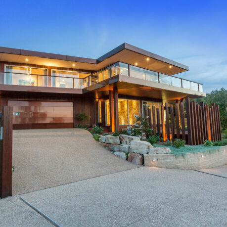 a house with a driveway and a driveway