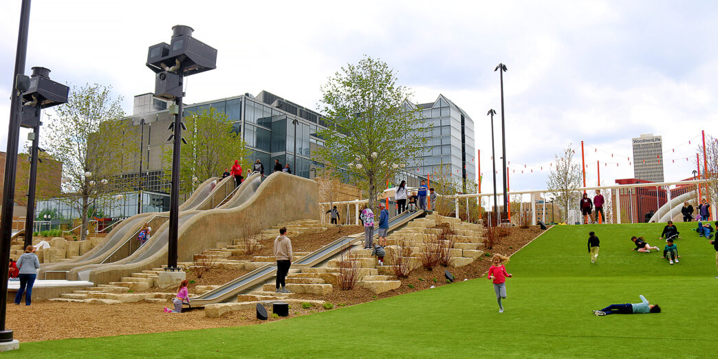Gene Leahy Mall The RiverFront Omaha